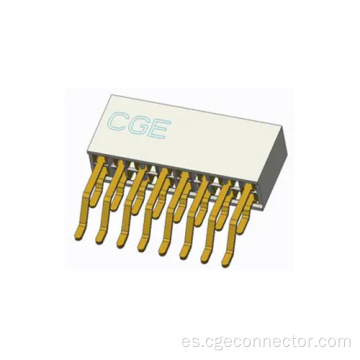 Conector de encabezado femenino de doble fila SMT